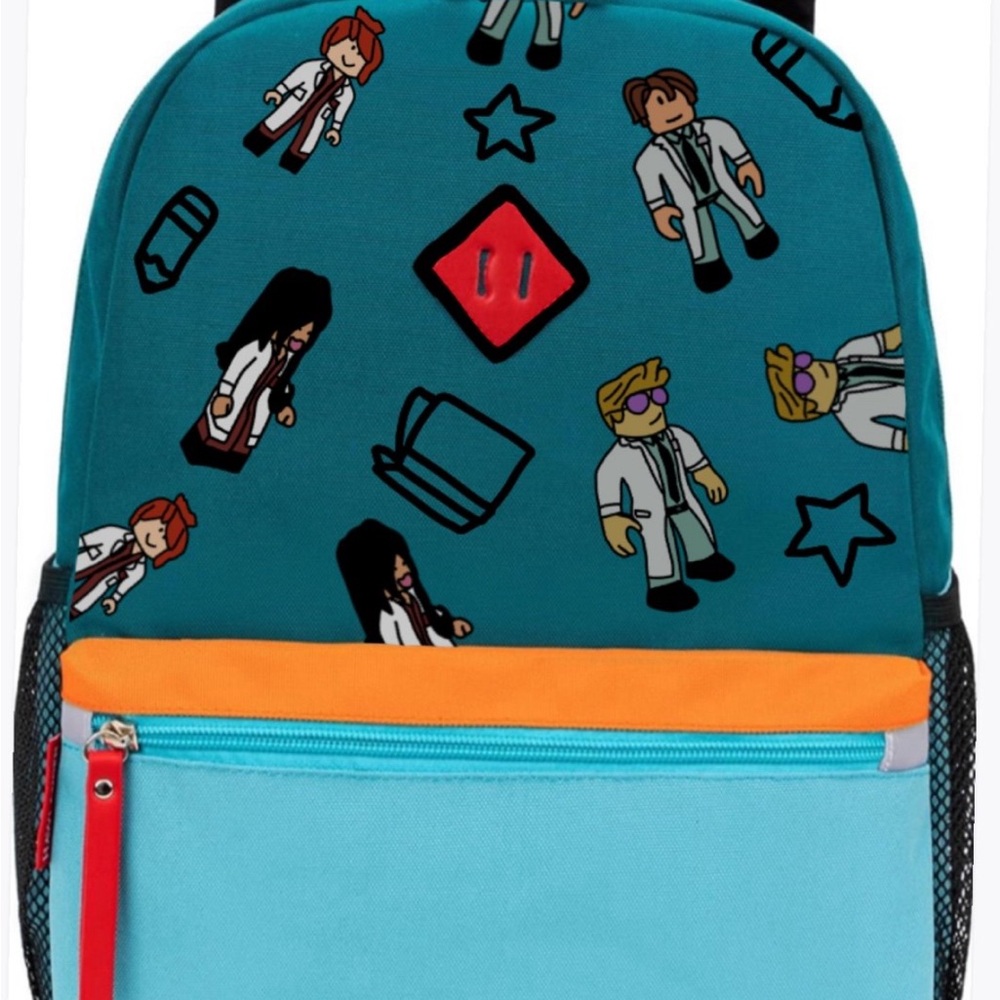 Roblox Kids School Backpack Colorblock - 17 Inch